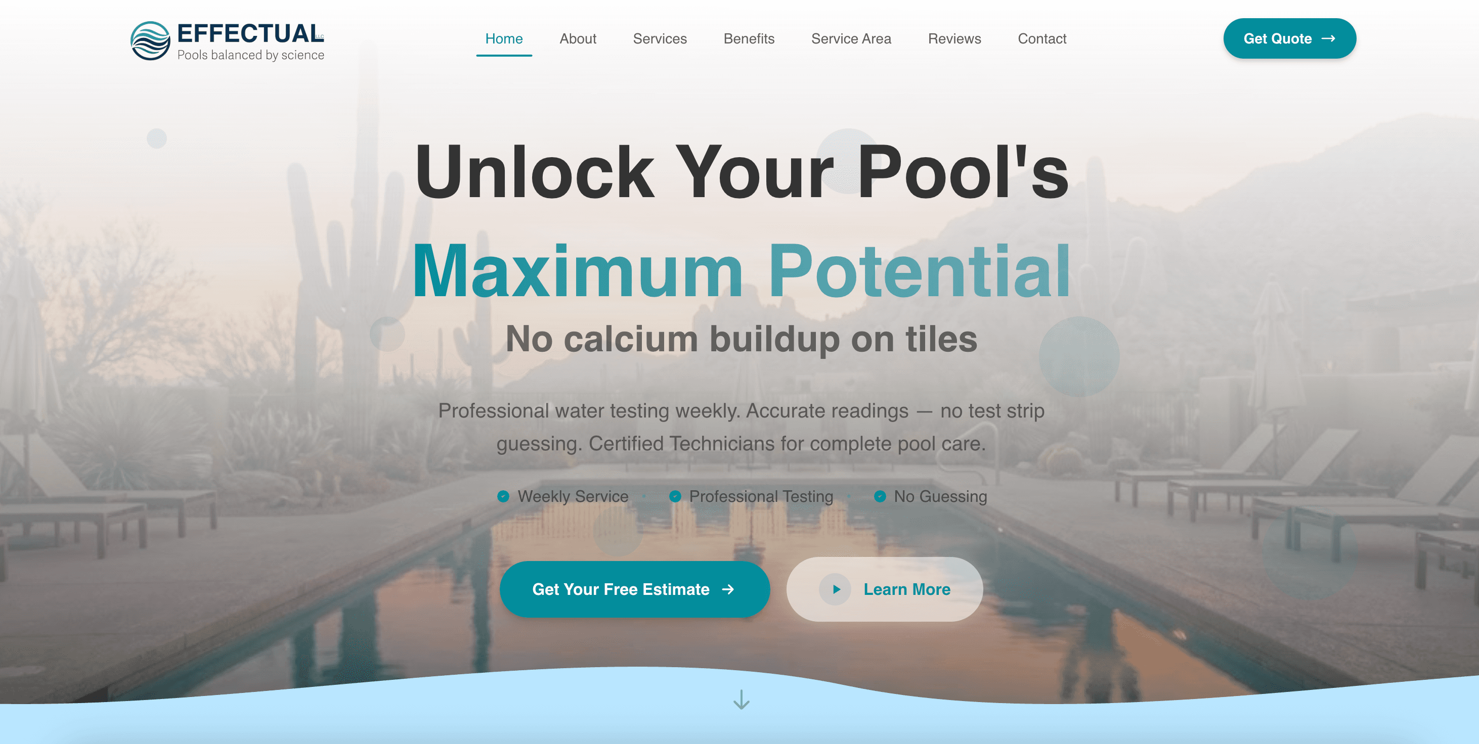 Effectual pool-service